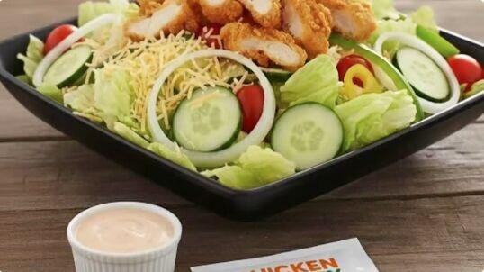 Fry Chicken Salad (S)